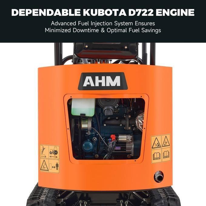 AX-15 | 13.8 HP Kubota Engine Mini Excavator