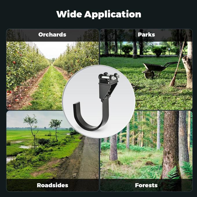 Tree Digging Blade Attachment for Mini Excavator Seedling Planting Tree Lifting