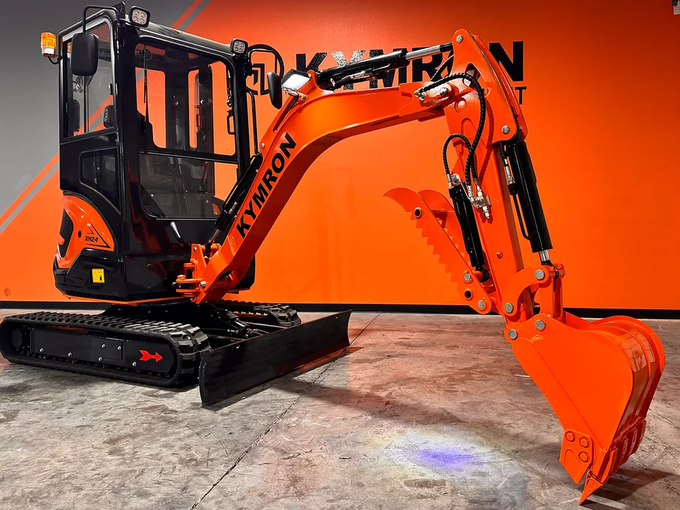 KYMRON® XH24 Mini Excavator (w/ Kubota Diesel Engine)