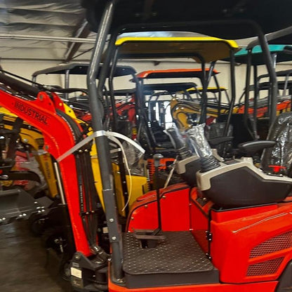 QK18K-C Mini Excavator with Kubota Engine – Swing Boom &amp; Hydraulic Thumb by Machinerylol