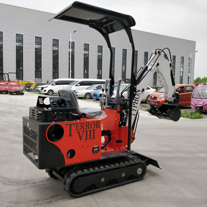 TYPHON TERROR On Tracks VIII 800kg Mini Excavator USA