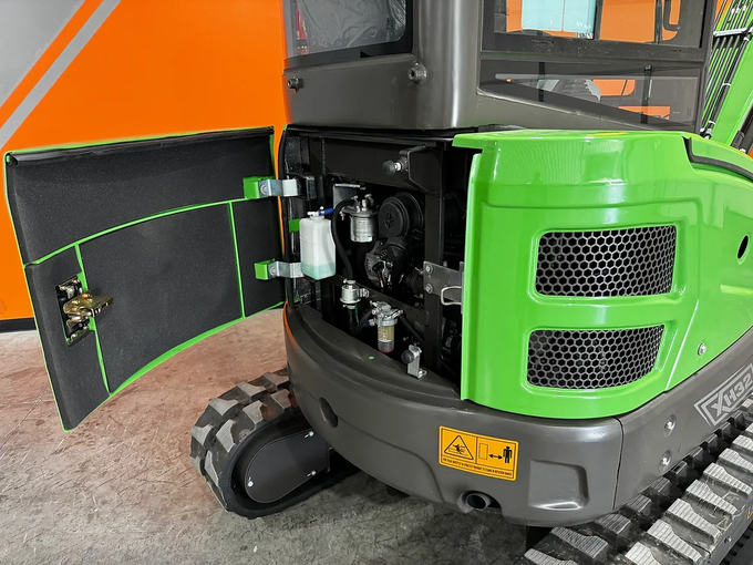 KYMRON® XH32D Pro Series Excavator with Thumb + Cab w/ Heat &amp; Radio