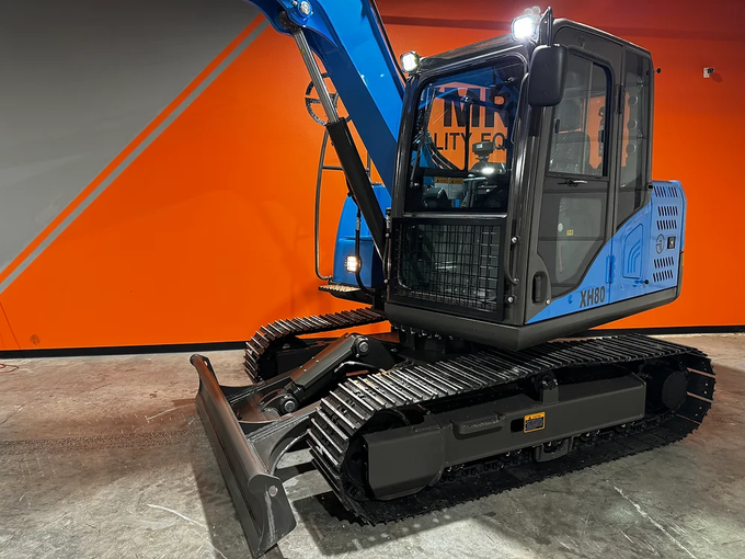 KYMRON® XH80 Pro Series Excavator with Thumb + Cab w/ AC &amp; AM/FM Radio