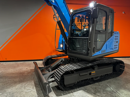 KYMRON® XH80 Pro Series Excavator with Thumb + Cab w/ AC &amp; AM/FM Radio