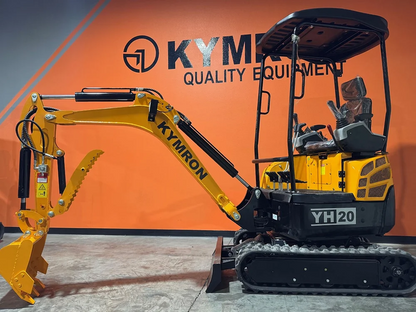 KYMRON® YH20D Mini Excavator (w/ Kubota D722 Engine)