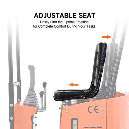 AX-12B | 13.5 HP B&amp;S Engine Mini Excavator