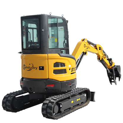 AGT 2.8 Ton, Yanmar Diesel Engine Mini Excavator w/ Hydraulic Thumb | CFG-STE35SR