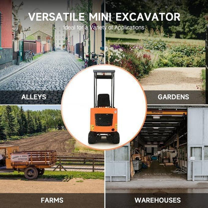 AX-15 | 13.8 HP Kubota Engine Mini Excavator