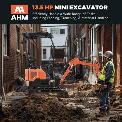AX-12 | 13.5 HP B&amp;S Engine Mini Excavator