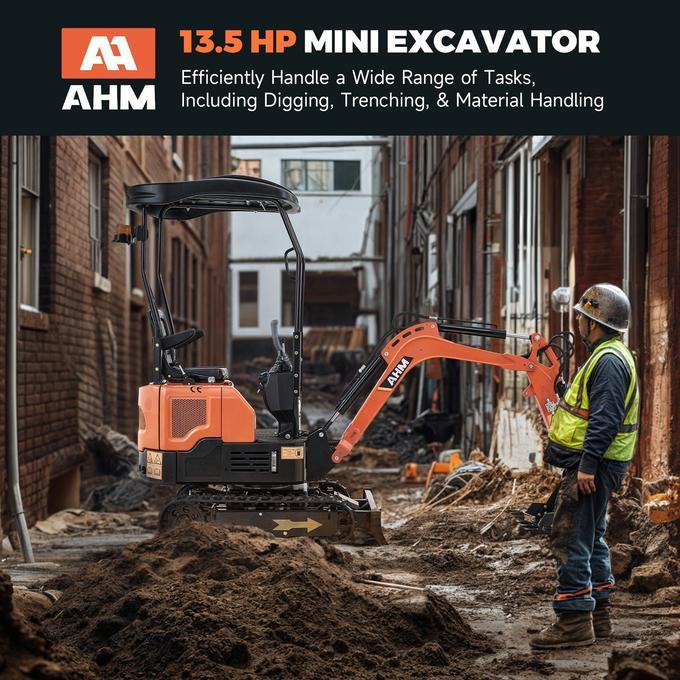 AX-12 | 13.5 HP B&amp;S Engine Mini Excavator