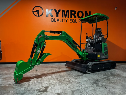 KYMRON® XH20D Pro Mini Excavator (w/ Yanmar Engine