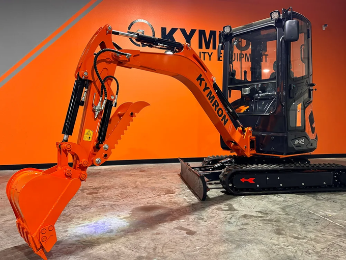 KYMRON® XH24 Mini Excavator (w/ Kubota Diesel Engine)