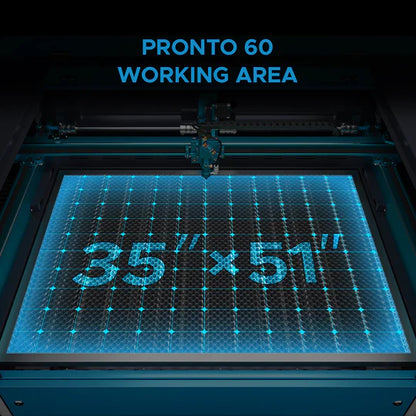 OMTech Pronto 40 90W CO2 Laser Engraver and Cutter with Autofocus