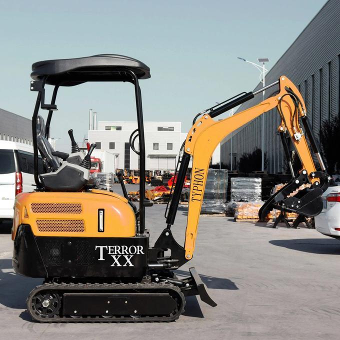 2025 4,000 lb TYPHON TERROR XX Mini Excavator – Kubota D902 Diesel Engine | EPA Certified