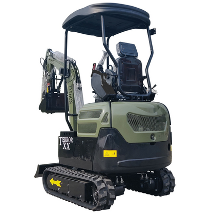 2025 4,000 lb TYPHON TERROR XX Mini Excavator – Kubota D902 Diesel Engine | EPA Certified