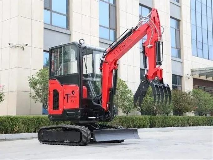 2025 TYPHON TERROR X2 Mini Excavator – 2.7 Ton | Perkins 403J‑11 Diesel Engine | EPA Certified