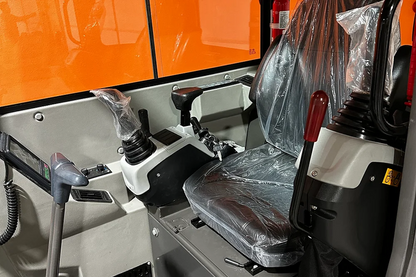 KYMRON® XH42D Pro Series Excavator with Thumb + Cab w/ AC &amp; Radio