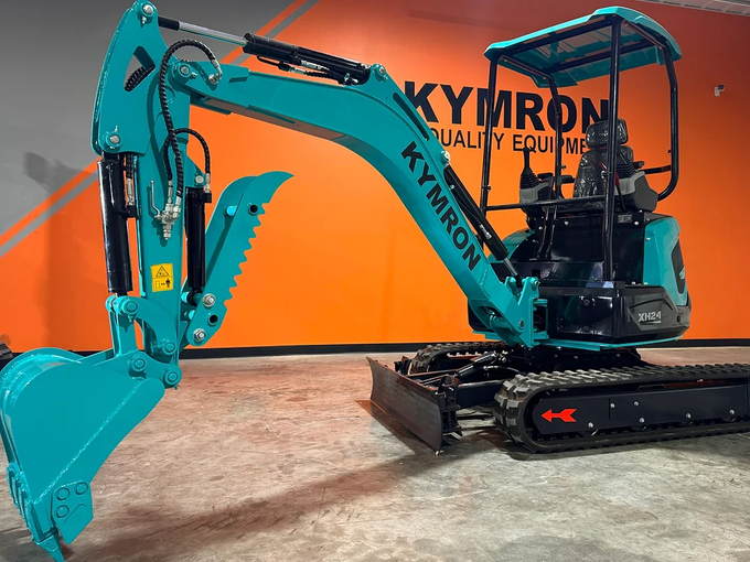 KYMRON® XH24 Mini Excavator (w/ Kubota Diesel Engine)