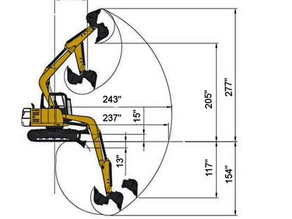 KYMRON® XH80 Pro Series Excavator with Thumb + Cab w/ AC &amp; AM/FM Radio