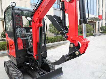 KYMRON® ZX16D Mini Excavator, Kubota powered (Fully Loaded 3 Year Warranty)