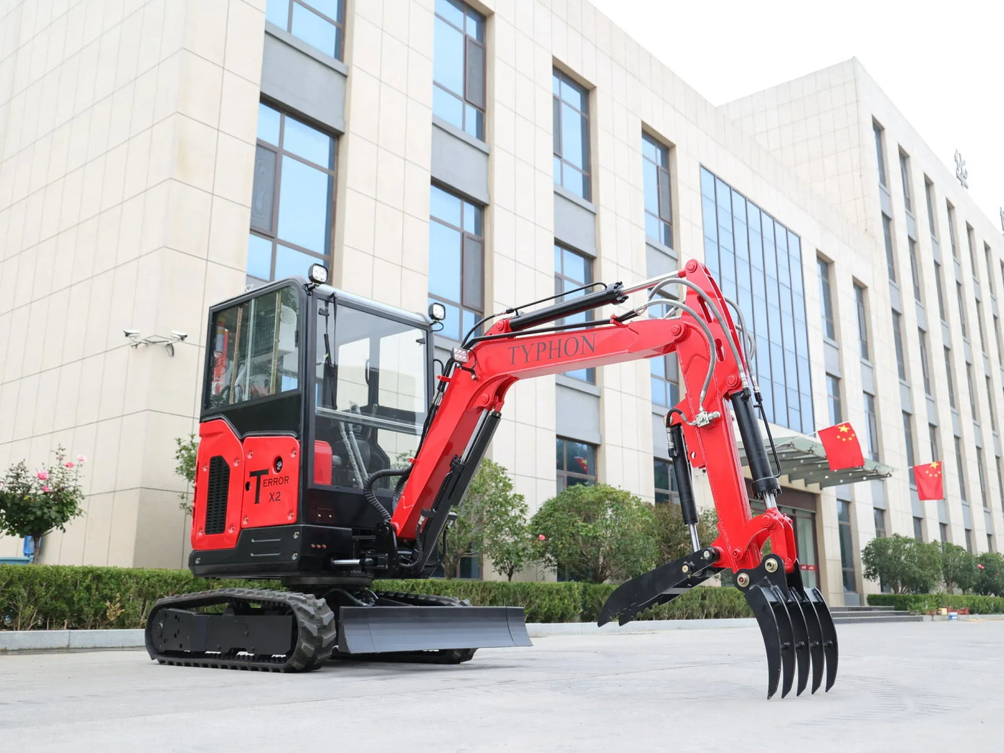 KYMRON® ZX16D Mini Excavator, Kubota powered (Fully Loaded 3 Year Warranty)