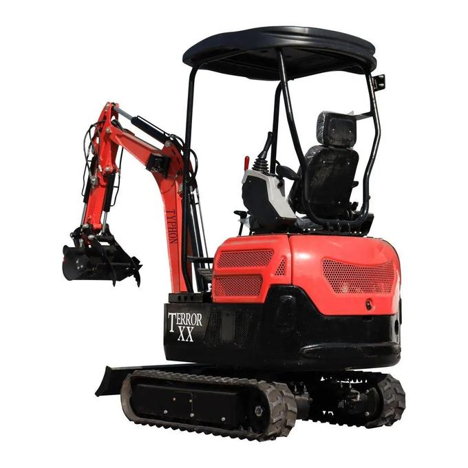 2025 TYPHON TERROR XX – 4,000 lb Mini Excavator Kubota D902 Diesel Engine | EPA Certified