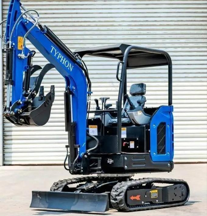 2025 TYPHON TERROR X2 STORM Mini Excavator – 2.5 Ton | Kubota V1505 Diesel Engine | EPA Certified