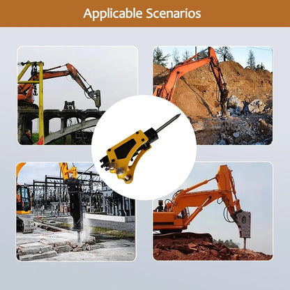 TYPHON Hydraulic Hammer Side Breaker For Mini Excavator Smail Digger Attachment