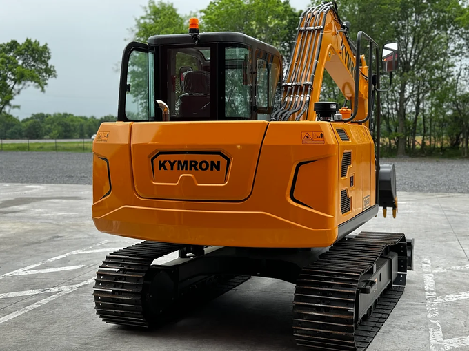 KYMRON® XH80 Pro Series Excavator with Thumb + Cab w/ AC &amp; AM/FM Radio