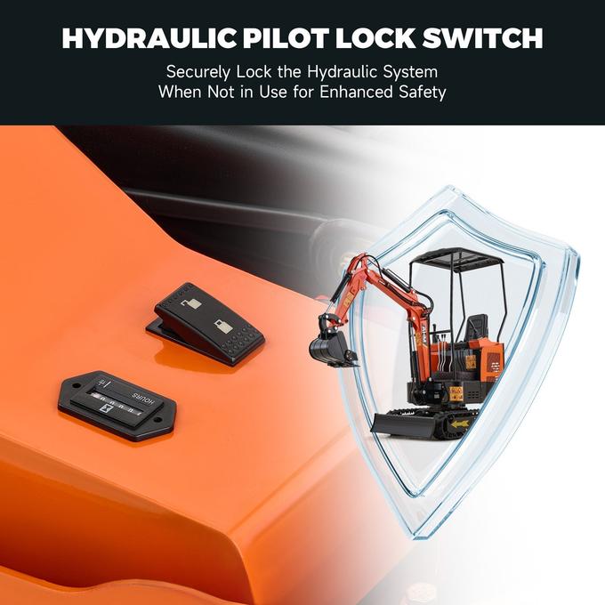 AX-16 | 23 HP 1.3 Ton B&amp;S Engine Mini Excavator