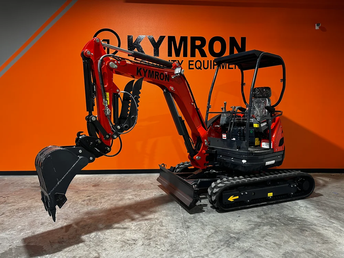 KYMRON® XH26D Mini Excavator (w/ Yanmar/Kubota Diesel Engine)