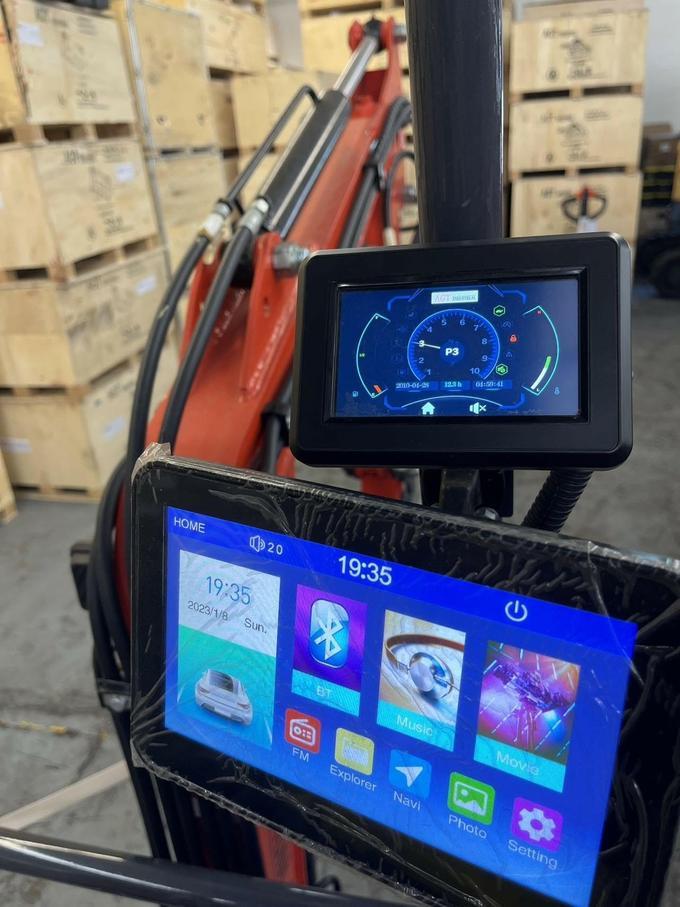 AGT DM12X-C PLUS Mini Excavator – Two-Speed, Pilot Control, Hydraulic Cooler, Swing Boom by Machinerylol