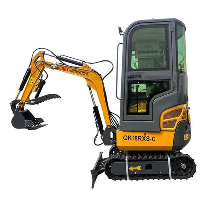 2024 AGT Rato 1-Ton Mini Small Excavator with Air Conditioning, Side Swing, and Enhanced Features