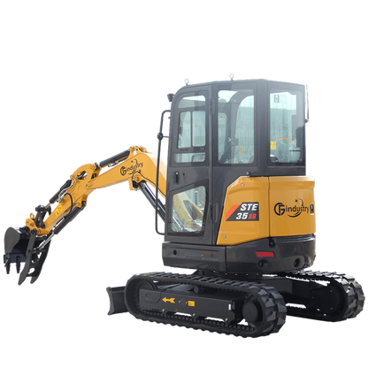 AGT 2.8 Ton, Yanmar Diesel Engine Mini Excavator w/ Hydraulic Thumb | CFG-STE35SR