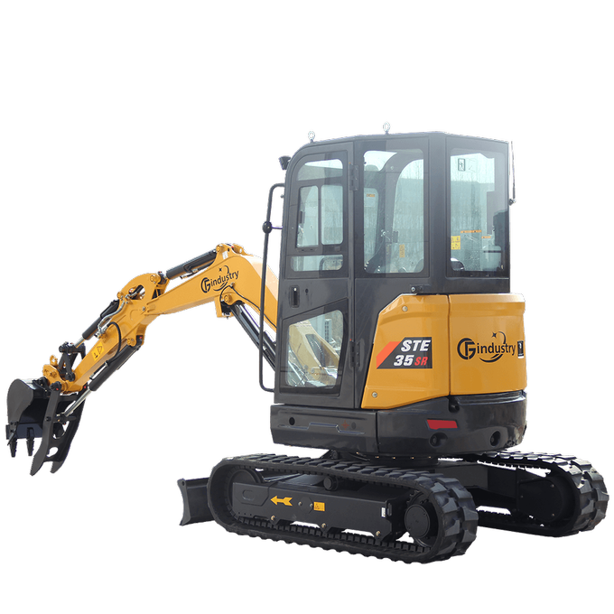 AGT 2.8 Ton, Yanmar Diesel Engine Mini Excavator w/ Hydraulic Thumb | CFG-STE35SR