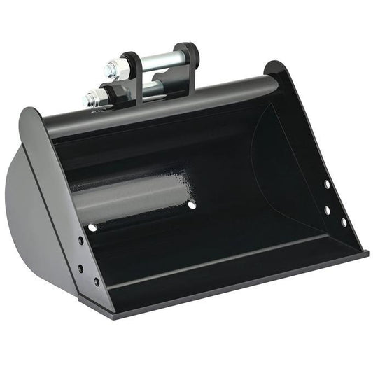 500mm Plain Flat Bucket Attachment 20" for Mini Excavator Digger with 2 Pins