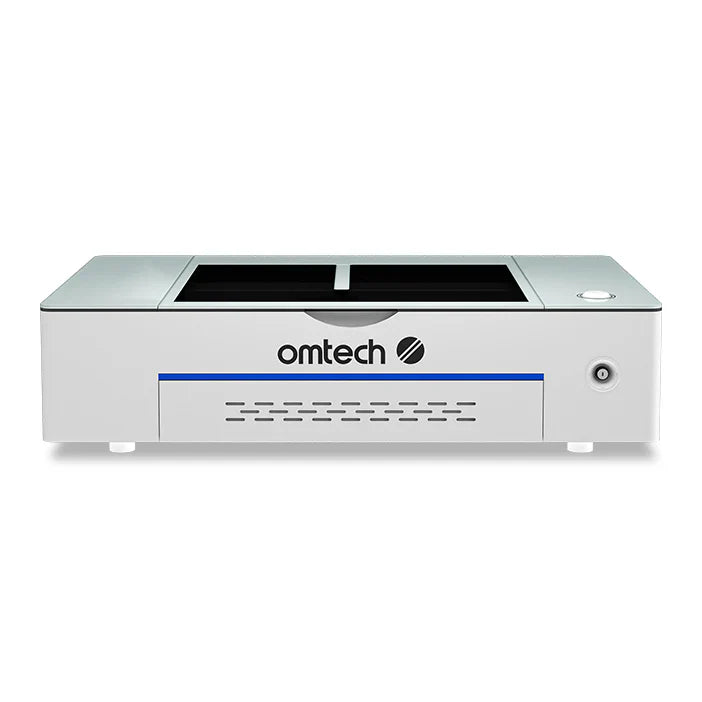 OMTech Polar 50W Desktop CO2 Laser Engraver and Cutter with Two Rotary Axes