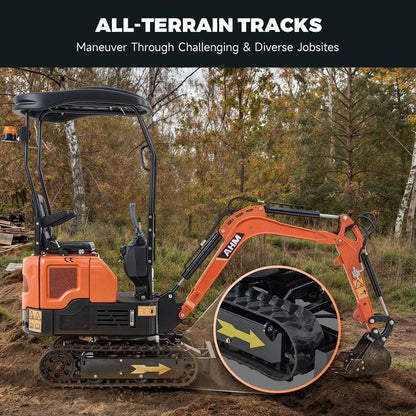 AX-12 | 13.5 HP B&amp;S Engine Mini Excavator