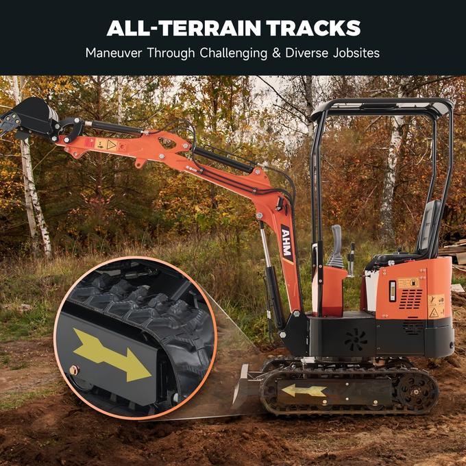 AX-12B | 13.5 HP B&amp;S Engine Mini Excavator