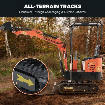 AX-12B | 13.5 HP B&amp;S Engine Mini Excavator