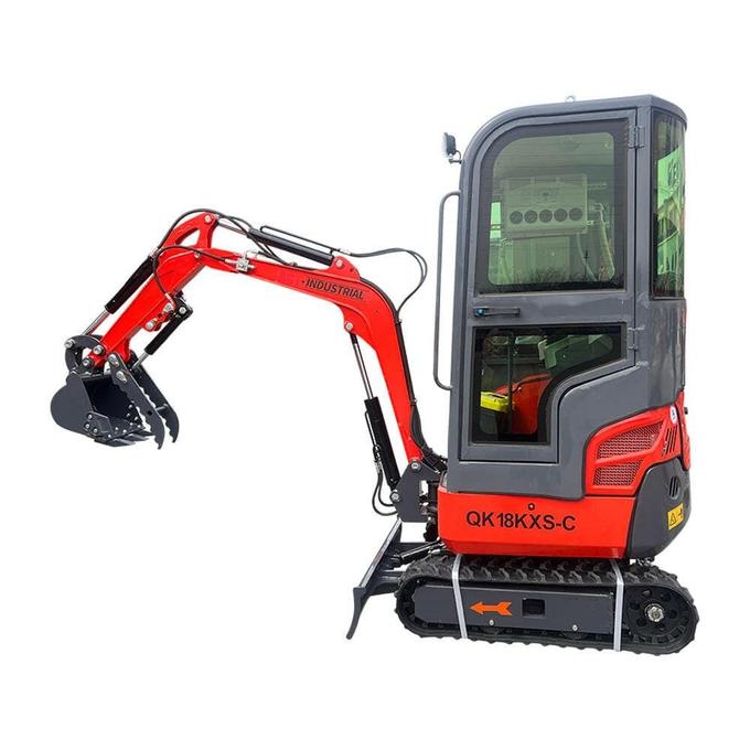 2024 AGT Kubota Engine 1-Ton Mini Small Excavator with Air Conditioning and Side Swing