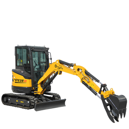 AGT 2.8 Ton, Yanmar Diesel Engine Mini Excavator w/ Hydraulic Thumb | CFG-STE35SR