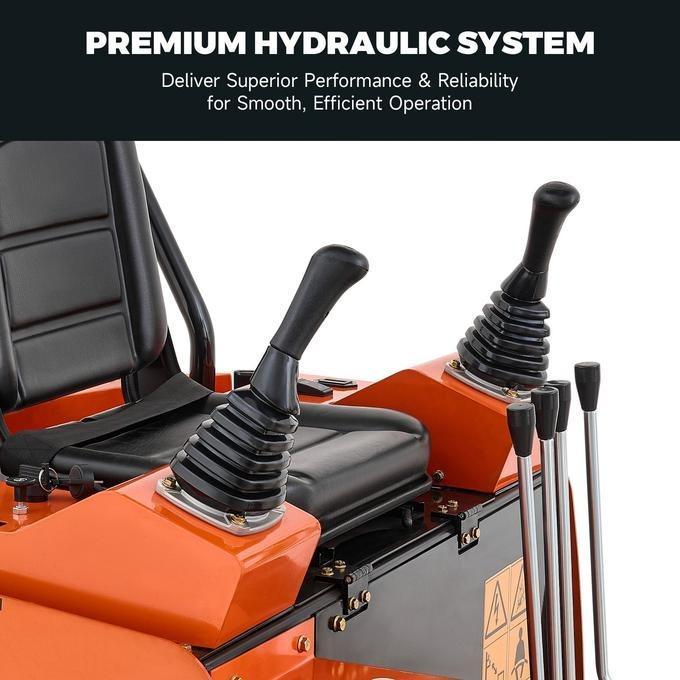 AX-16 | 23 HP 1.3 Ton B&amp;S Engine Mini Excavator