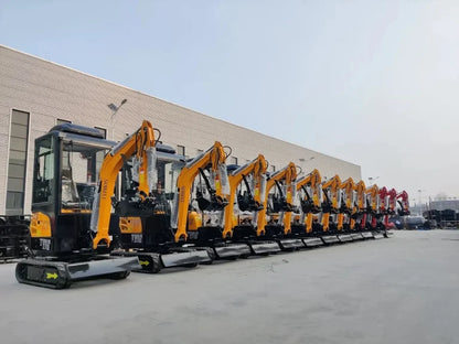 4,000 lbs Terror XVIII Mini Excavator, EPA Certified KUBOTA D902 Diesel Machine