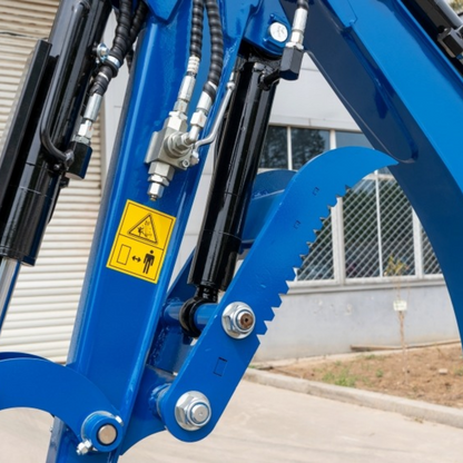 TYPHON 18 FLEX PRO 1.8 Ton Mini Excavator – Powered by Kubota D722 Diesel Engine | EPA Certified USA